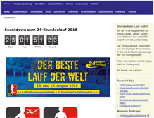 Tablet Screenshot of lauftreff-rueninger-roadrunner.de